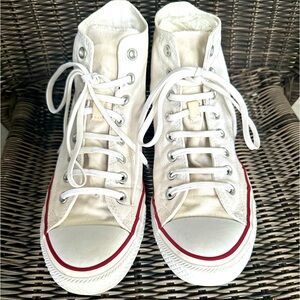 Converse All Star Chuck Taylor’s High-Top white Men's  Shoes MADE IN USA Size 9